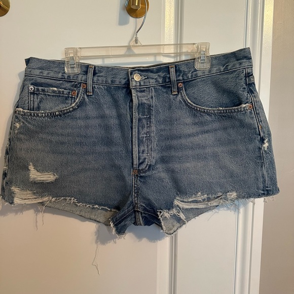 AGOLDE Parker Denim Shorts size 32, like new - Picture 2 of 5